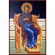 Икона „Света Богородица на трон“ от сцената "Благовещение"