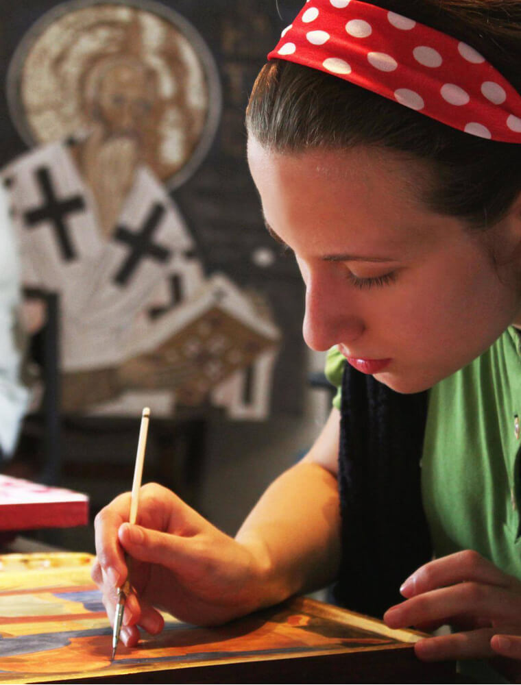 Технология при създаване на ръчно изработени икони