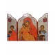 Домашен иконостас „Кикоска Света Богородица със Свети Георги, Свети Димитър и ангели“