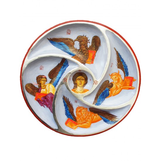 Икона „Христос Емануил с четиримата евангелисти“