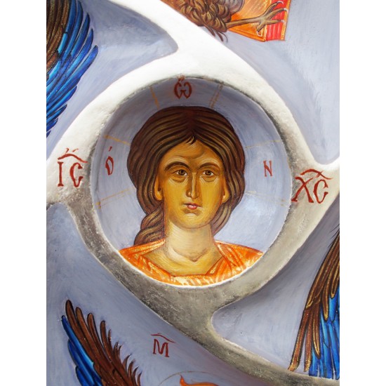 Икона „Христос Емануил с четиримата евангелисти“