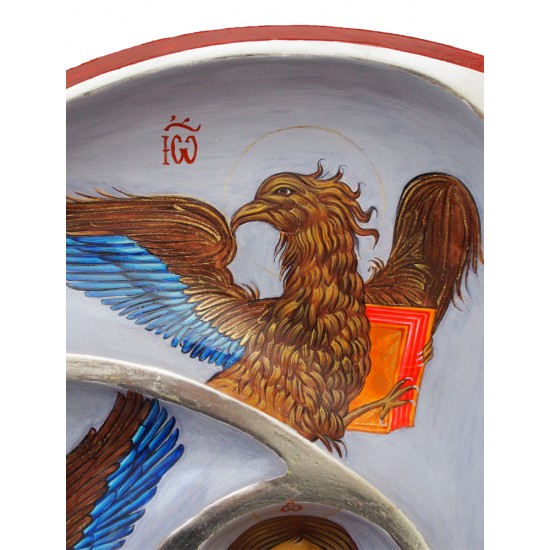 Икона „Христос Емануил с четиримата евангелисти“