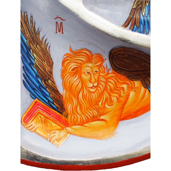 Икона „Христос Емануил с четиримата евангелисти“