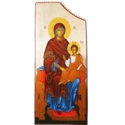 Икона „Света Богородица на трон“
