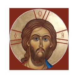 Дървен пъзел "Христос Пантократор"