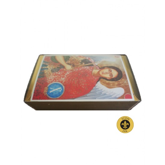 Дървен пъзел Свети Архангел Михаил в подаръчна кутия