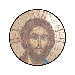 Дървен пъзел "Христос Пантократор"