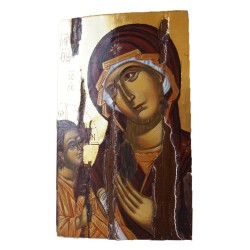Икона „Света Богородица Пътеводителка“ в дървена кутия