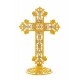 Напрестолен кръст с 18-каратова позлата и кристали
