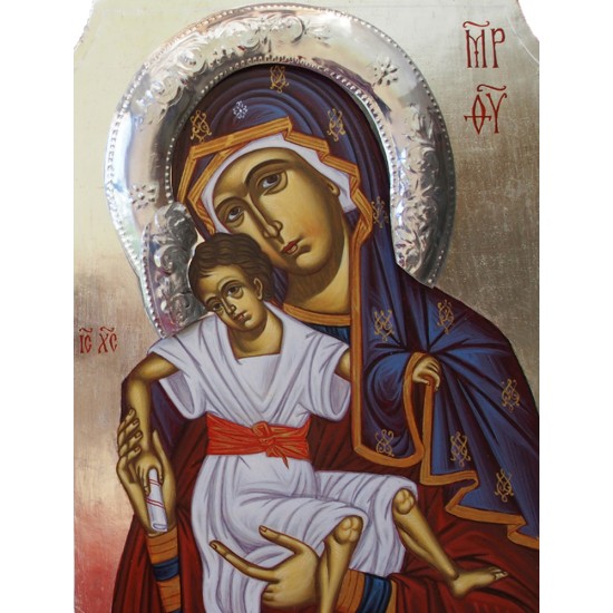 Икона "Света Богородица Достойно Ест" 