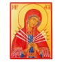 Икона „Света Богородица Седмострелна“ в дървена кутия