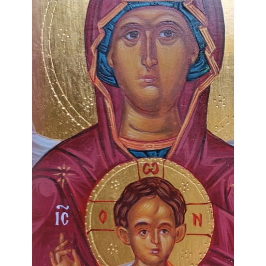 Икона „Света Богородица на трон с Младенеца“