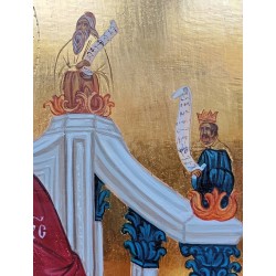 Икона „Света Богородица на трон с Младенеца“