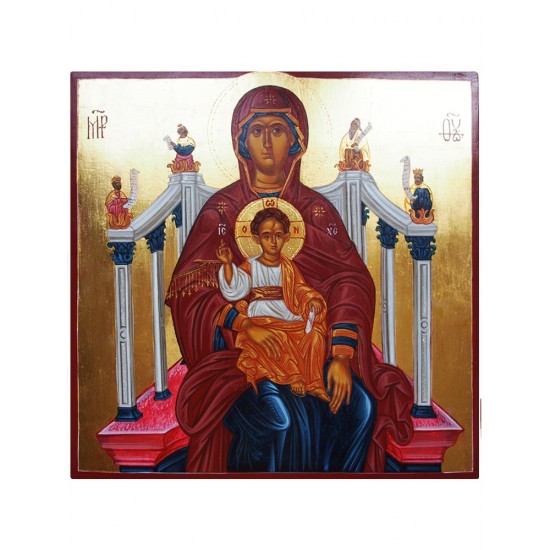 Икона „Света Богородица на трон с Младенеца“