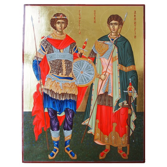 Икона „Свети Георги и Свети Димитър“