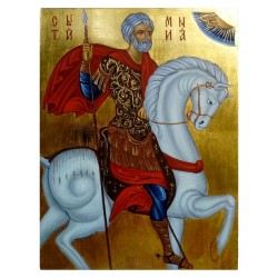 Икона "Свети Мина на кон"