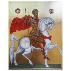 Икона "Свети Мина на кон"