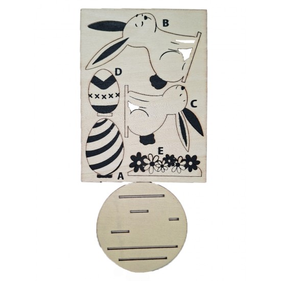 Великденски дървени декорации