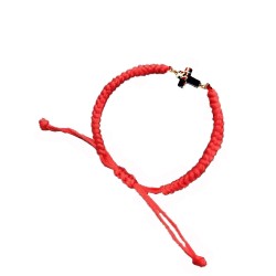 Регулируема гривна със синтетично мънисто