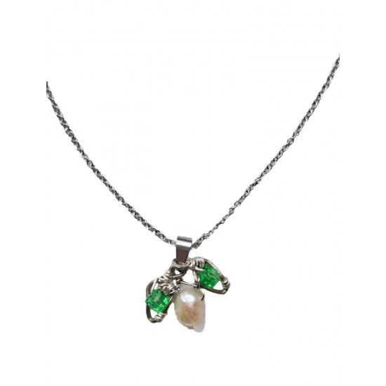 Дамско колие "Пролетен цвят"